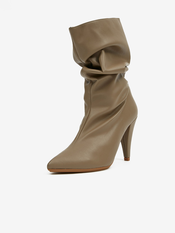 Ojju Béžové nízke čižmy OJJU