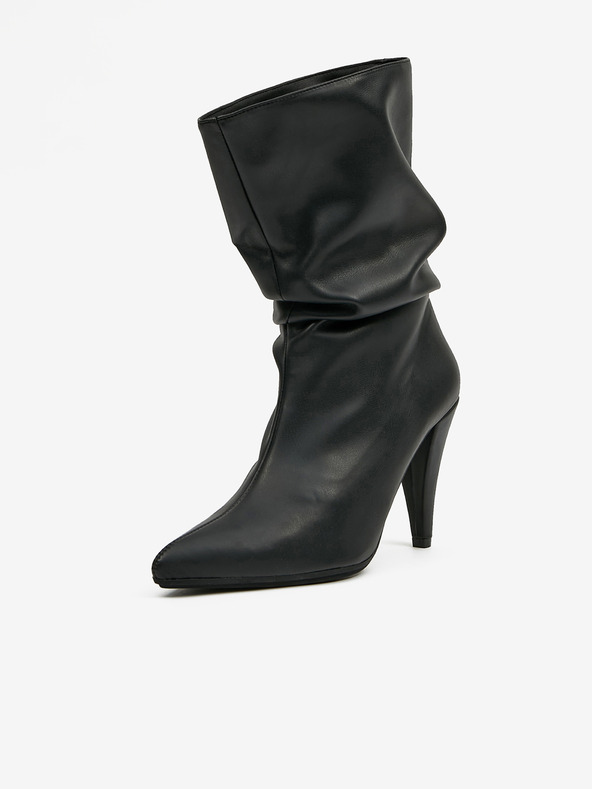 Ojju Čierne nízke čižmy OJJU