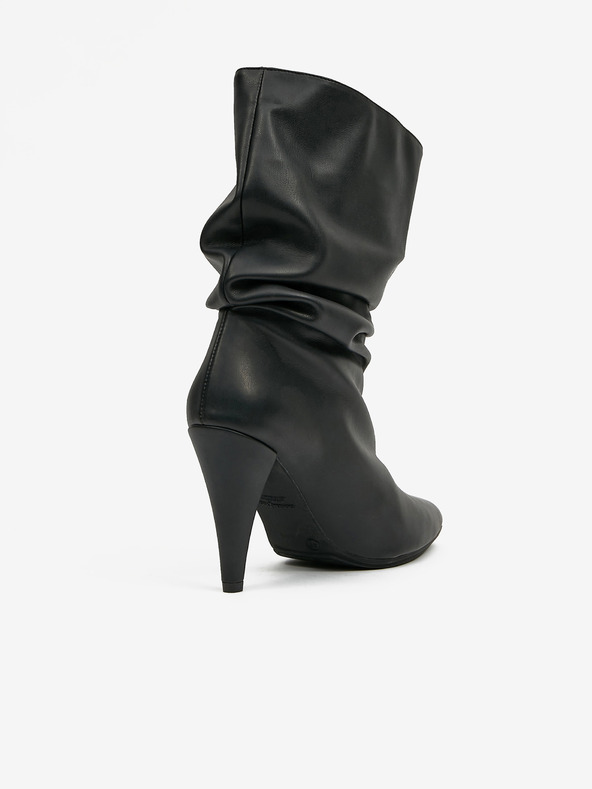 Ojju Čierne nízke čižmy OJJU