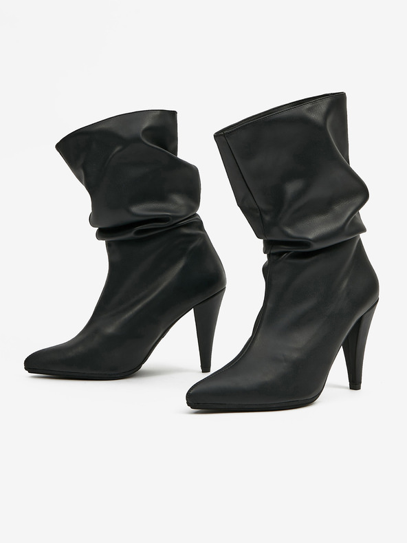 Ojju Čierne nízke čižmy OJJU