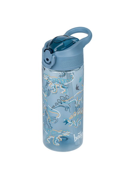 BAAGL  BAAGL Tritánová fľaša na pitie s slamkou Dino 500 ml