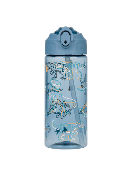 BAAGL  BAAGL Tritánová fľaša na pitie s slamkou Dino 500 ml