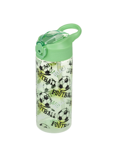 BAAGL  BAAGL Tritánová fľaša na pitie s slamkou Futbal 500 ml