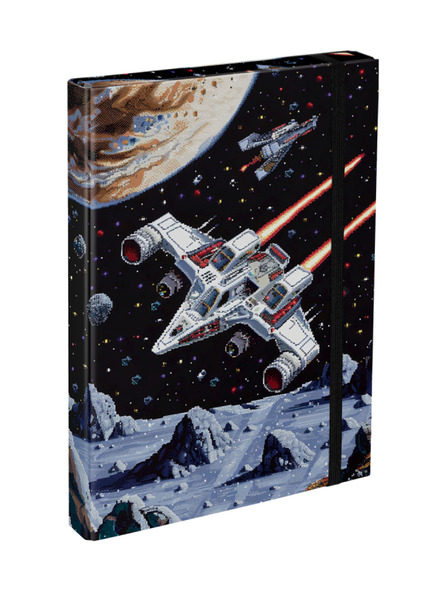 BAAGL  BAAGL Dosky na školské zošity A4 Pixel Space