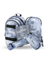 BAAGL  BAAGL 5 SET Skate NASA Grey: batoh, peračník, puzdro, vrecko, dosky