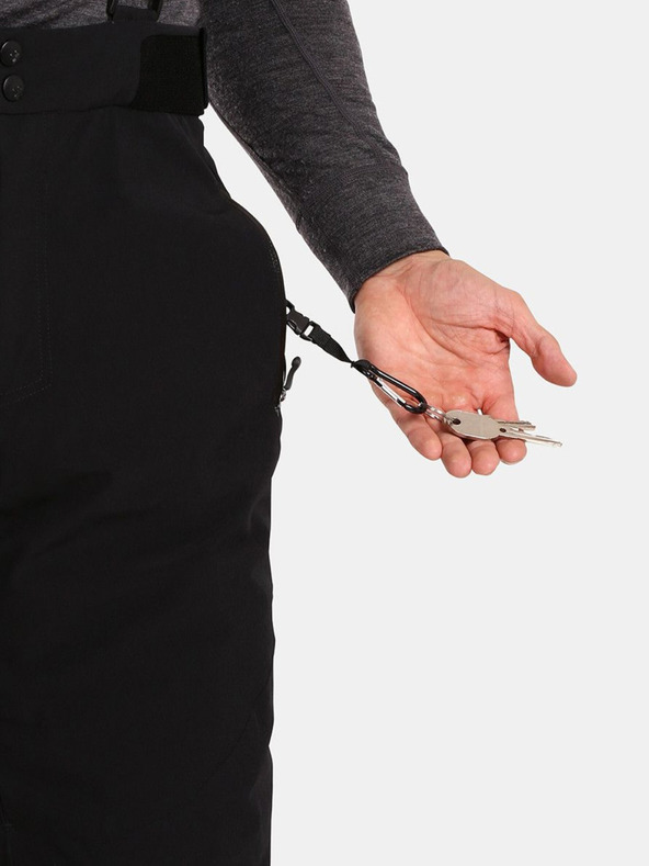 Kilpi Čierne pánske lyžiarske nohavice Kilpi RAVEL