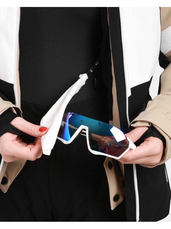 Kilpi Dámska lyžiarska bunda Kilpi VALERA-W Béžová