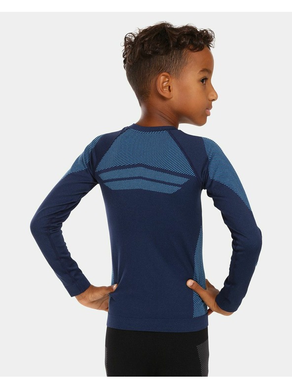 Kilpi Chlapčenské termo tričko Kilpi NATHAN-JB tmavomodré