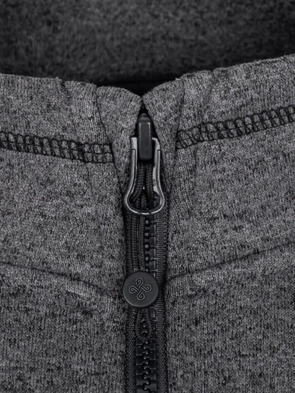 Kilpi Tmavosivý pánsky flísový sveter Kilpi REGIN-M