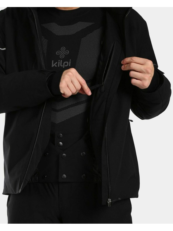 Kilpi Pánska lyžiarska bunda Kilpi TONNSI-M Čierna
