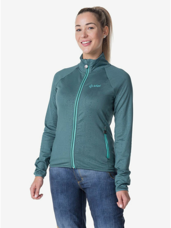 Kilpi Čierna dámska športová mikina s kapucňou KILPI JUNIE