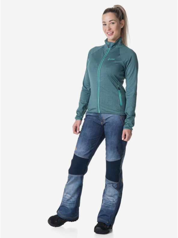 Kilpi Čierna dámska športová mikina s kapucňou KILPI JUNIE