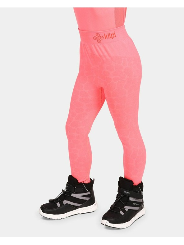 Kilpi Dievčenské termo nohavice Kilpi OLINE-JG Pink