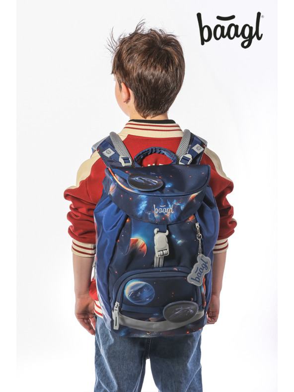 BAAGL  BAAGL SET 3 AIRY Vesmír: batoh, peračník, vrecko