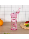 BAAGL  BAAGL Tritánová fľaša na pitie so slamkou Labky 500 ml