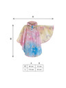 BAAGL  BAAGL Outdoor plátenka pončo Unicorn veľ. XS (90 -110 cm)
