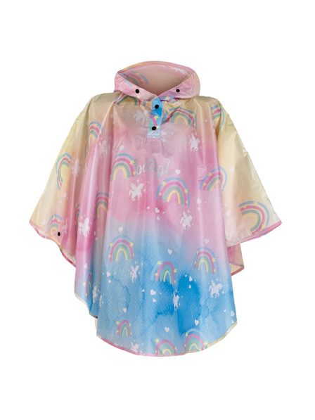 BAAGL  BAAGL Outdoor plátenka pončo Unicorn veľ. S (110 -130 cm)