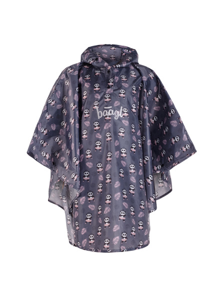 BAAGL  BAAGL Outdoor plátenka pončo Panda veľ. S (110 -130 cm)