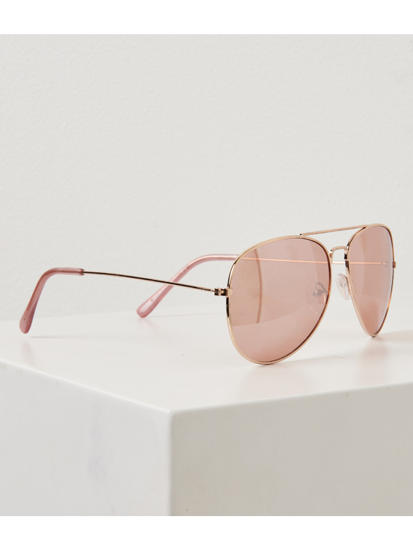 CAMAIEU Ružové pilot okuliare CAMAIEU