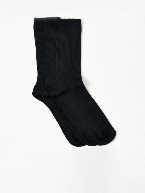 CAMAIEU Sada čiernych ponožiek CAMAIEU