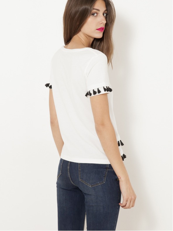 CAMAIEU Biela blúzka CAMAIEU