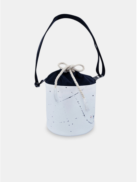 Xiss Biela dámska crossbody kabelka Kiss Mini White Splash