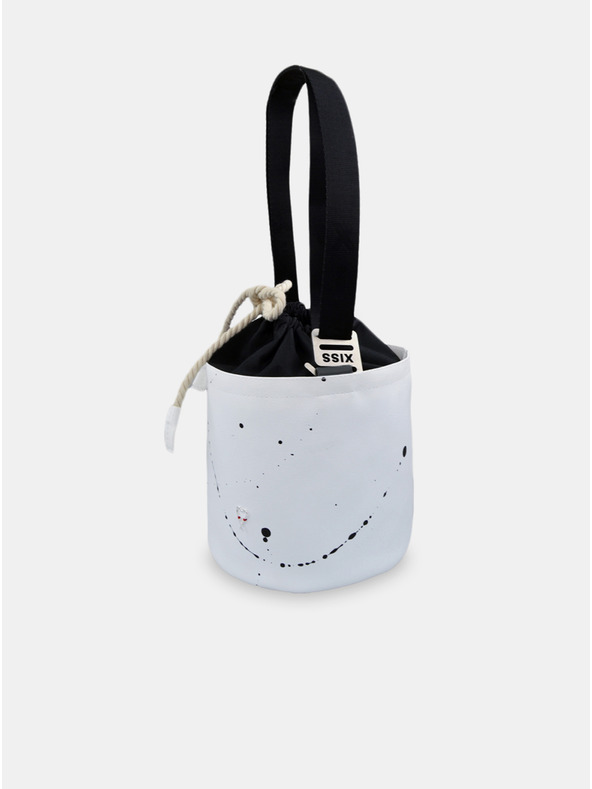 Xiss Biela dámska crossbody kabelka Kiss Mini White Splash