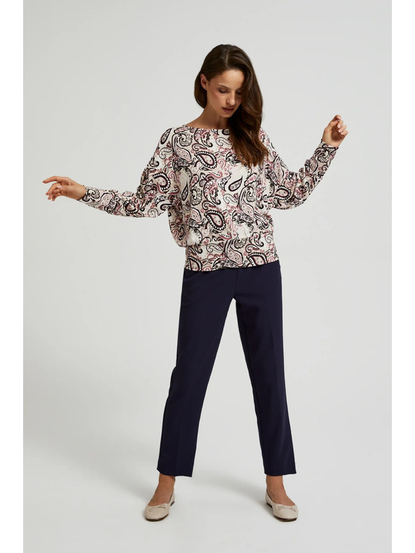 Moodo Svetlo béžový dámsky sveter