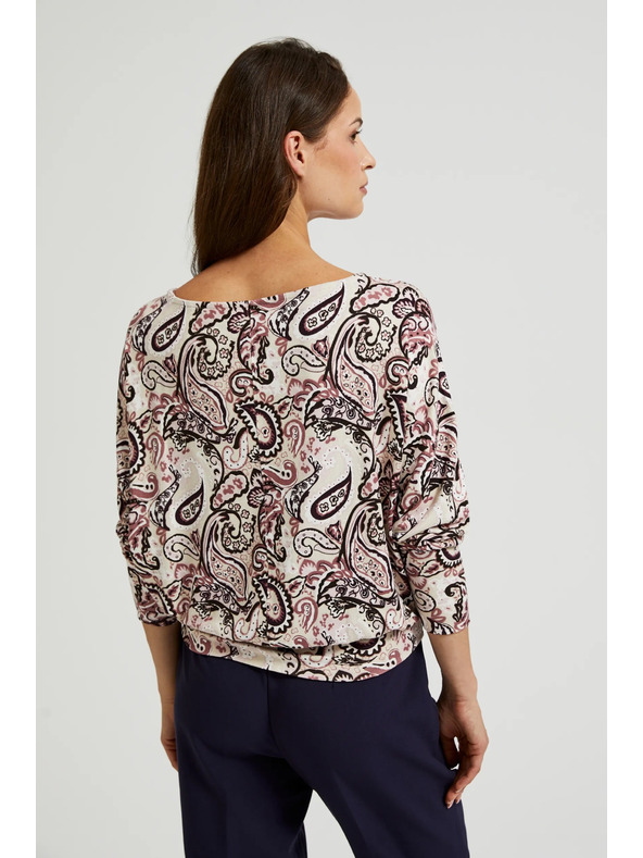 Moodo Svetlo béžový dámsky sveter