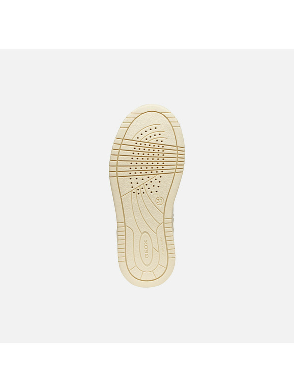 Geox Biele dievčenské tenisky Geox Lestrella