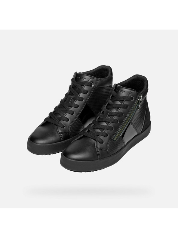 Geox Čierne dámske tenisky Geox Blomiee