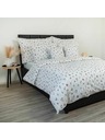 Kvalitex Francúzske predĺžené krepové posteľné obliečky 240x220, 70x90cm Letná lúka