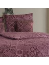 Kvalitex Francúzska bavlnená posteľná bielizeň renforcé 200x200, 70x90cm TOKYO vínová