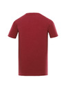 ALPINE PRO Pánske bavlnené tričko ALPINE PRO SUMEK merlot varianta pc