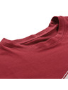 ALPINE PRO Pánske bavlnené tričko ALPINE PRO SUMEK merlot varianta pc