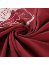 ALPINE PRO Pánske bavlnené tričko ALPINE PRO SUMEK merlot varianta pc