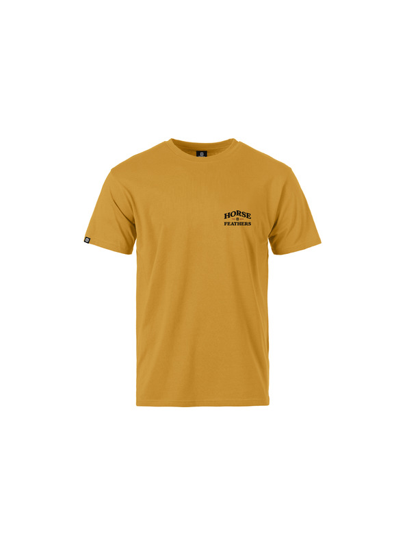 Horsefeathers Tričko Summit žlté HORSEFEATHERS