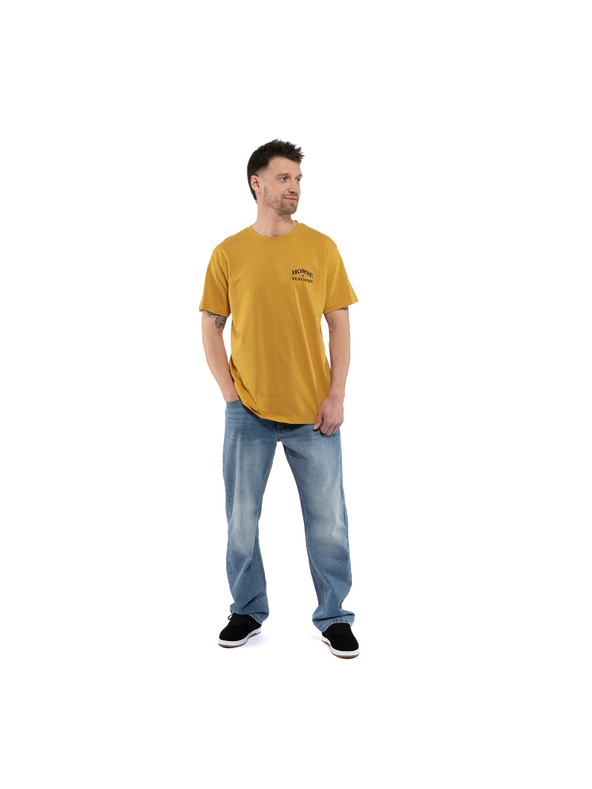 Horsefeathers Tričko Summit žlté HORSEFEATHERS