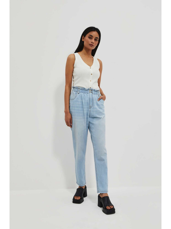 Moodo Dámske džínsy Moodo – modré