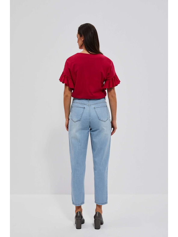 Moodo Dámske džínsy Moodo – modré