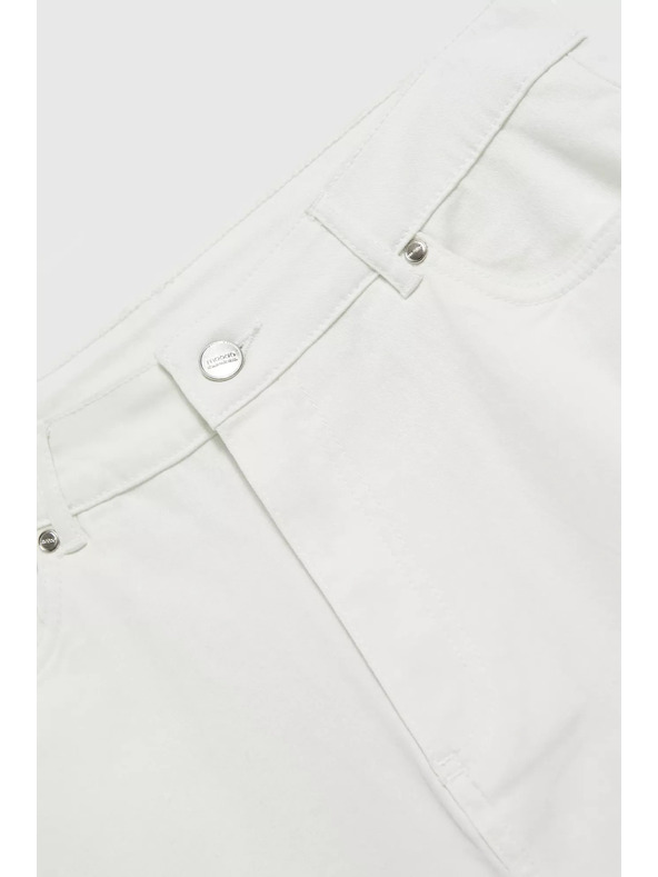 Moodo Dámske džínsy Moodo – off white