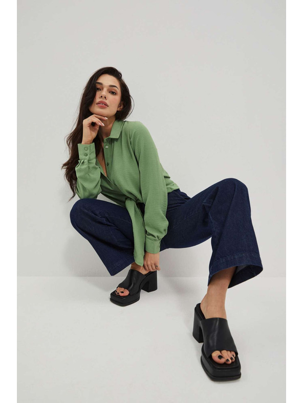 Moodo Dámske džínsy Moodo – tmavo modré