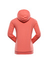 ALPINE PRO Dámska bavlnená mikina ALPINE PRO LOKKA georgia peach