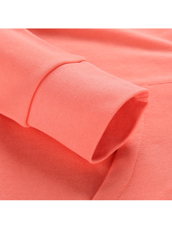 ALPINE PRO Dámska bavlnená mikina ALPINE PRO LOKKA georgia peach