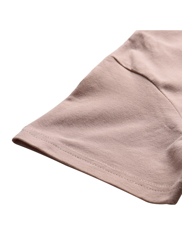 ALPINE PRO Dámske bavlnené tričko ALPINE PRO SUMEKA peach whip varianta pb