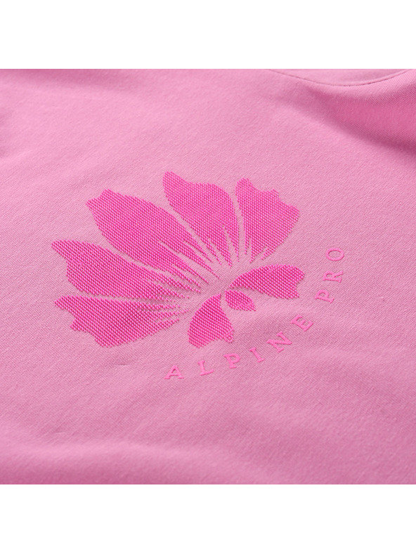ALPINE PRO Dámske bavlnené tričko ALPINE PRO SUMEKA cyclamen varianta pa