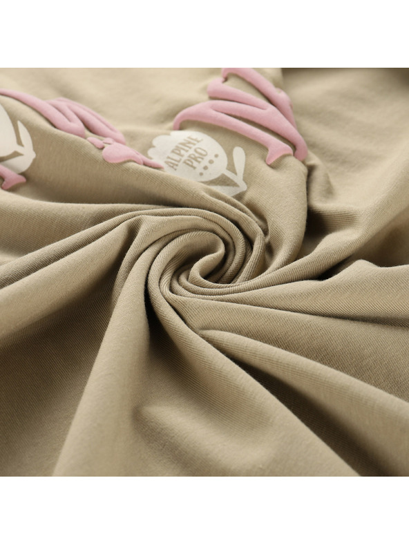 ALPINE PRO Dámske bavlnené tričko ALPINE PRO SUMEKA twill varianta pb