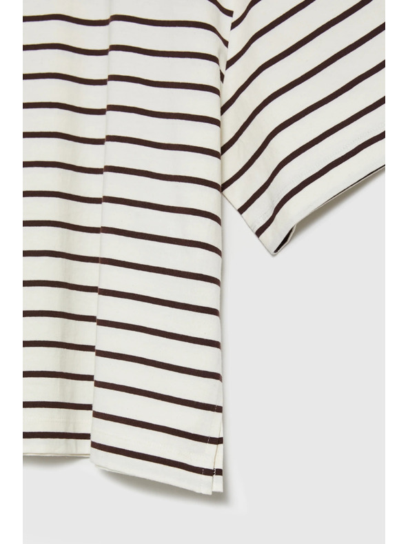 Moodo Dámske pruhované tričko Moodo