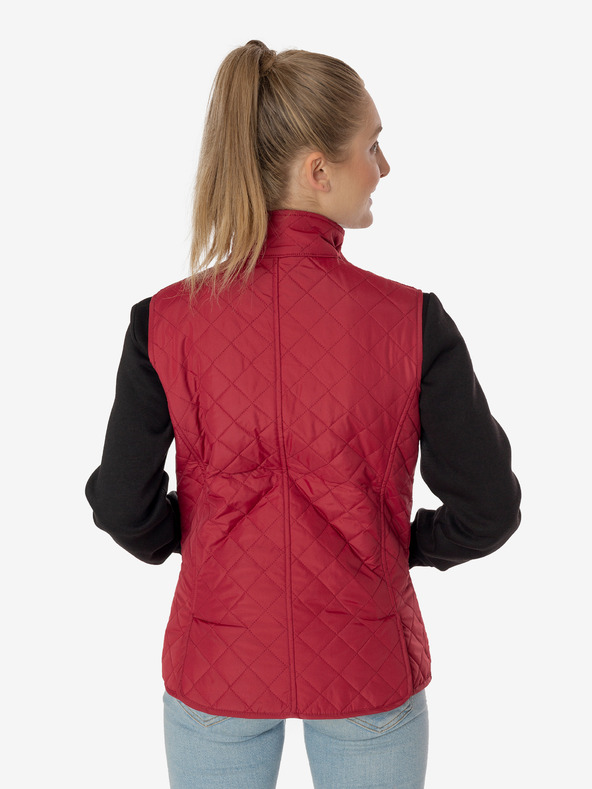 Sam 73 Červená dámska prešívaná vesta Sam 73 Martha