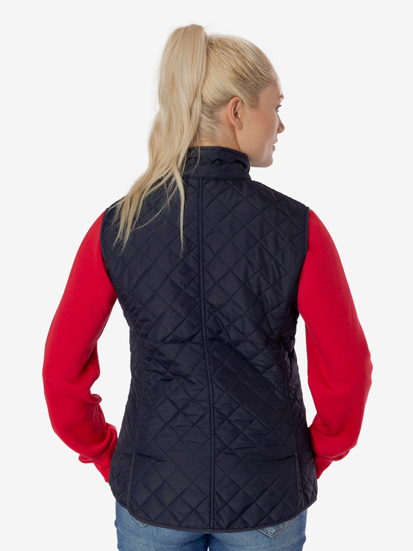 Sam 73 Tmavomodrá dámska prešívaná vesta Sam 73 Martha